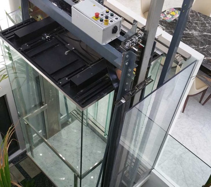 Passenger Lift From Above